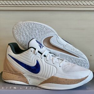 Nike Ja 2 In The Woods Basketball Shoes White/Blue FD7328-101 Men’s Size 13